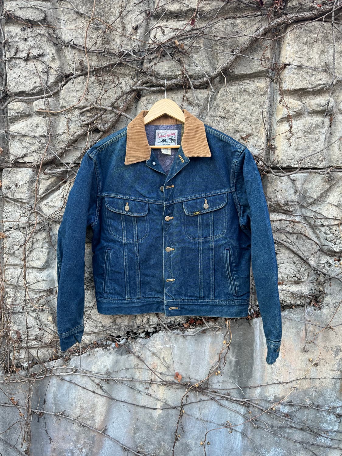 70~80s lee 빈티지 스톰라이더 블랭킷 안감 데님 트러커 자켓 상품이미지1
