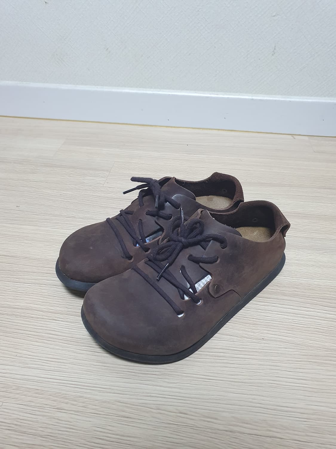 버켄스탁 몬타나 브라운 레더 슈즈 260 상품이미지4
