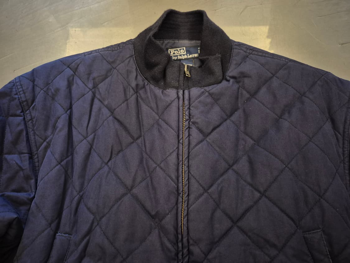 90s 폴로랄프로렌 퀼팅 봄버 상품이미지5