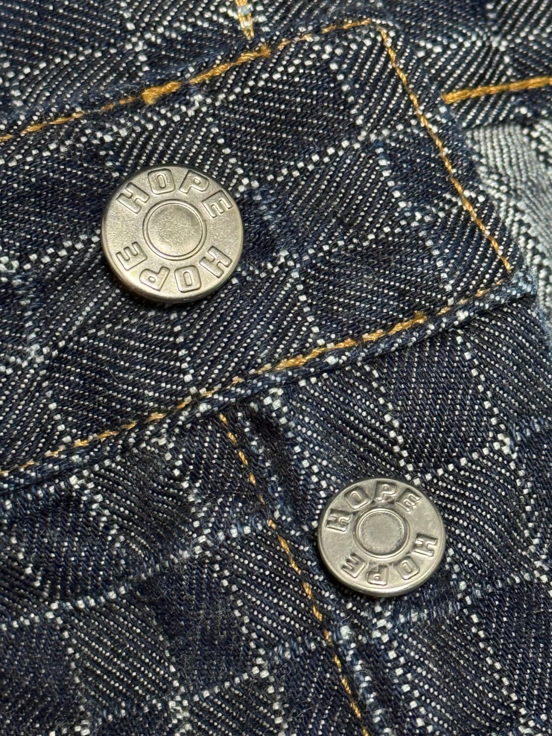 HOPE 스톡홀름 스키드진 데님 패치워크 BEAKER 34size 상품이미지6