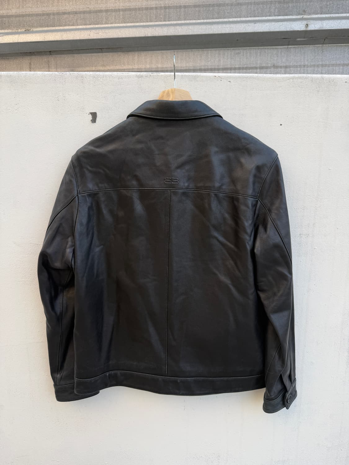 발렌시아가 램 스킨 레더 자켓 상품이미지2