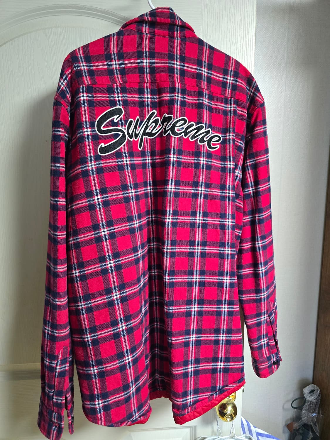 슈프림 퀼티드 플란넬 셔츠 100~105 상품이미지5