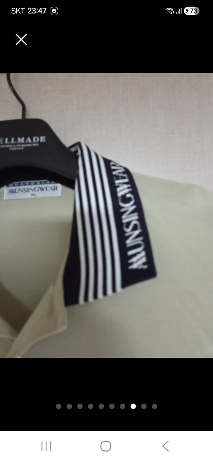 먼싱웨어 긴팔 골프 카라 티셔츠 XL 상품이미지8