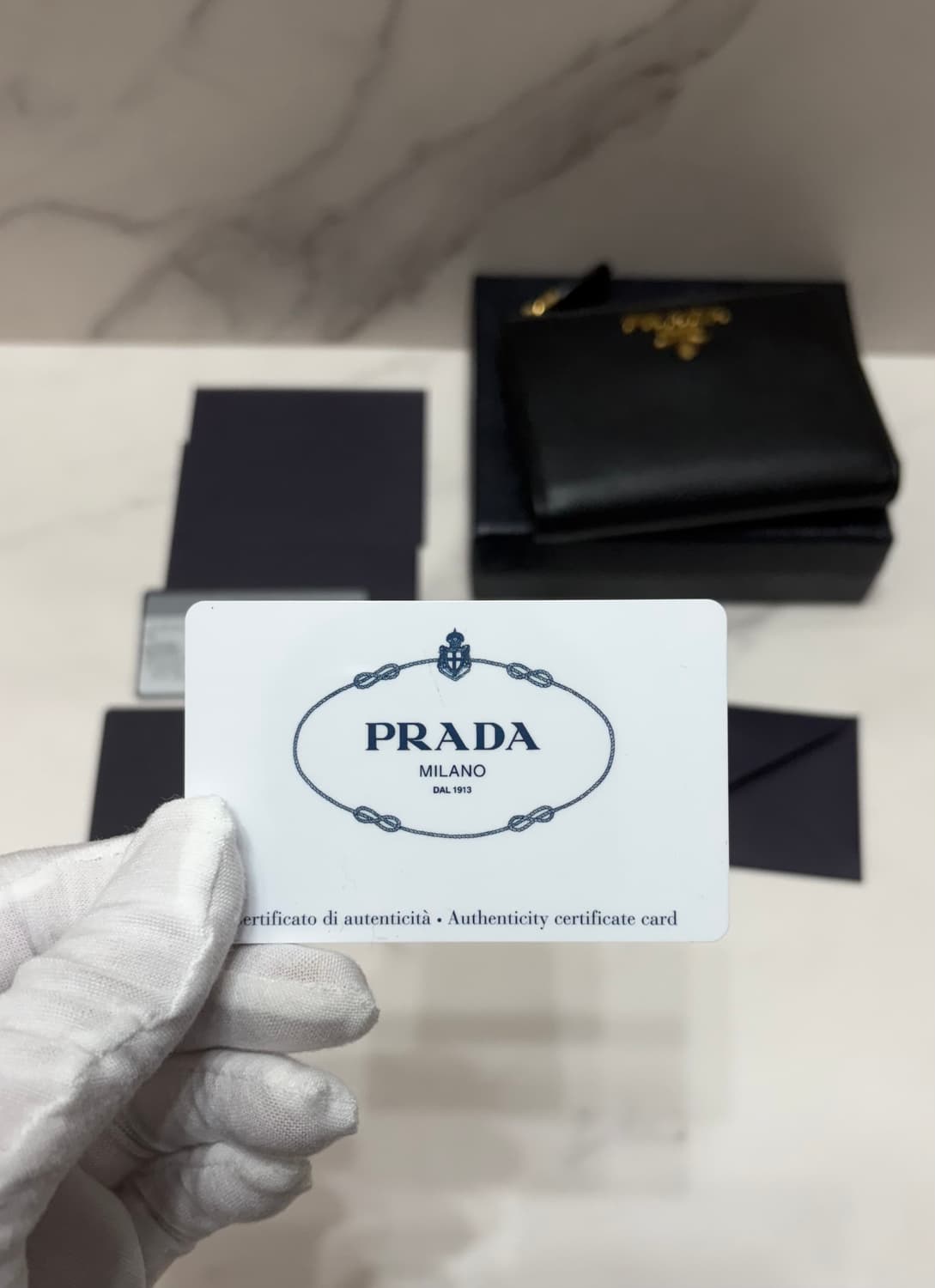 [정품] 프라다 사피아노 반지갑  상품이미지8