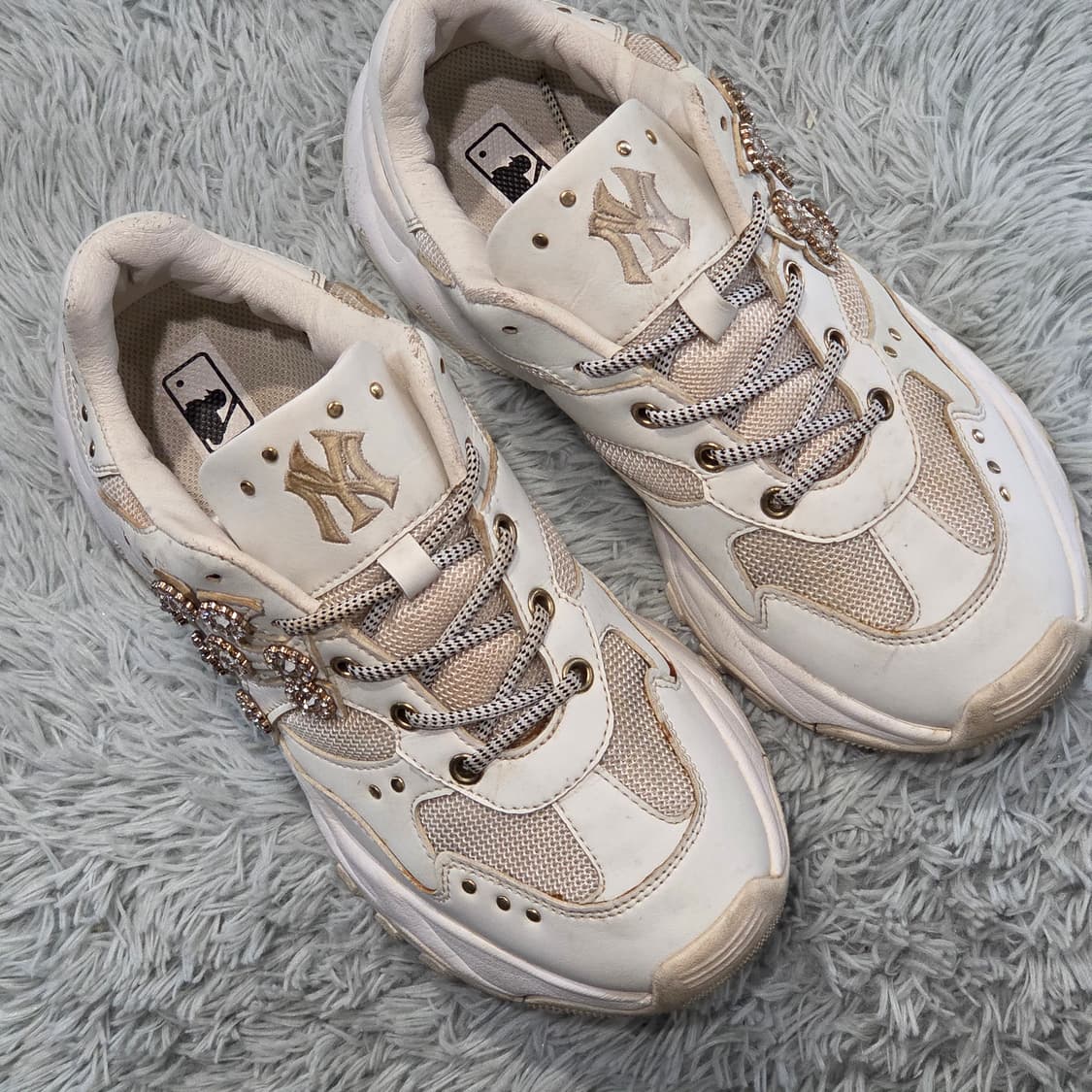 6a-12:엠엘비 청키 라이너 뉴욕 주얼 화이트 240mm 상품이미지6