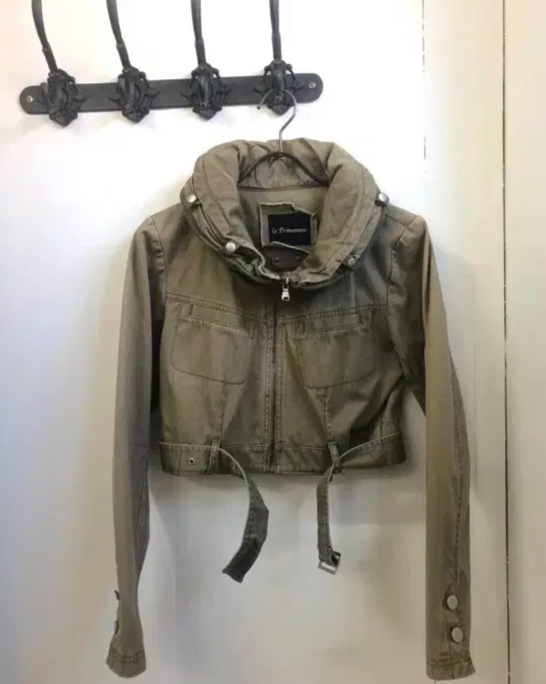 빈티지 야상 크롭 자켓 상품이미지1