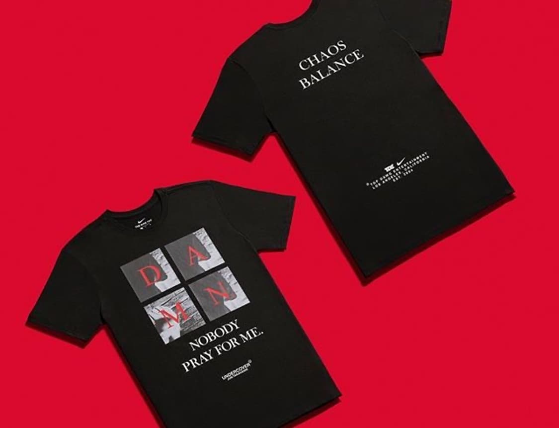 나이키 켄드릭라마 X 언더커버 DAMN 반팔티 2XL[실측사이즈100] 상품이미지5