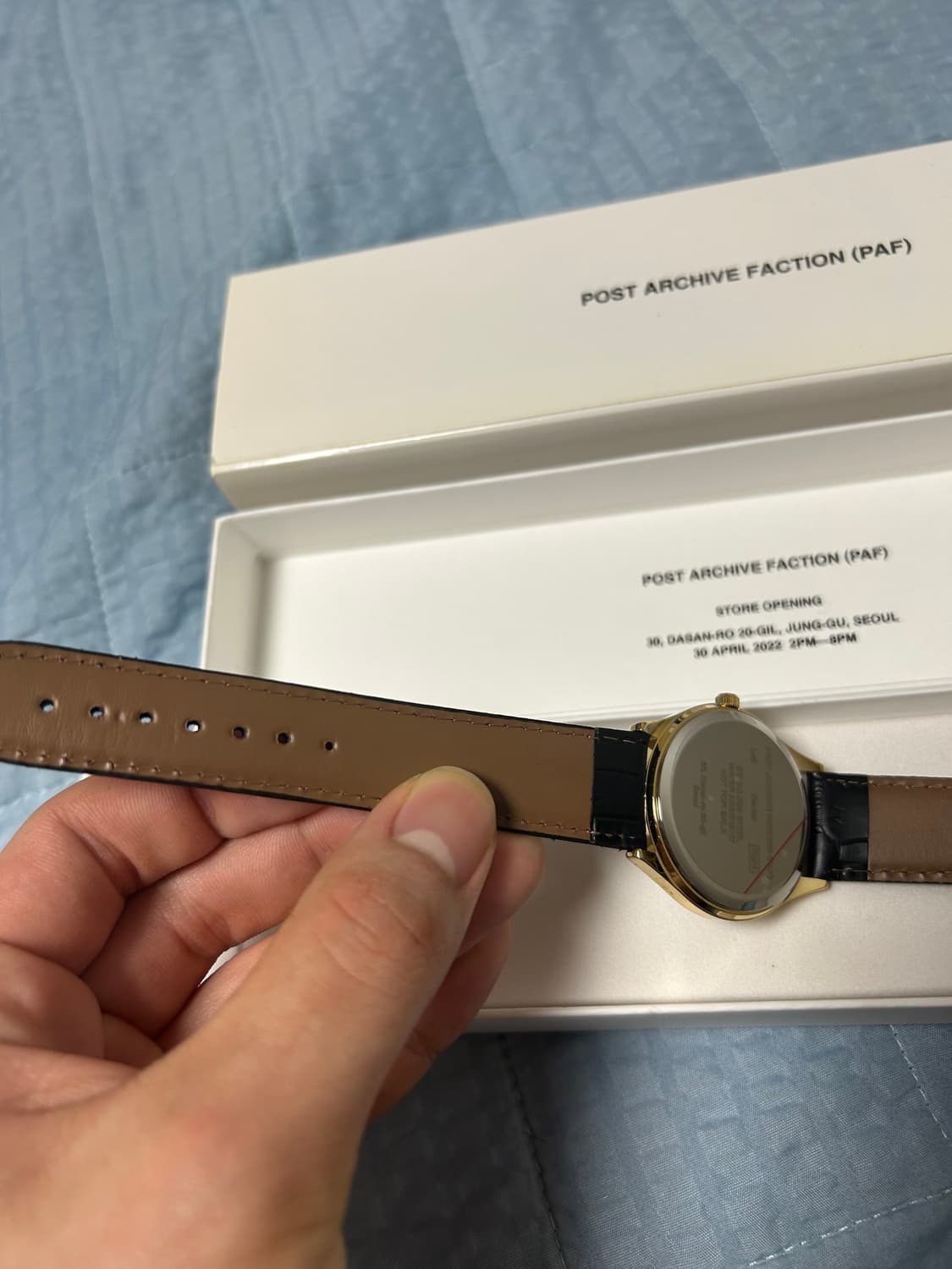 Paf post archive faction 기념 시계 상품이미지4
