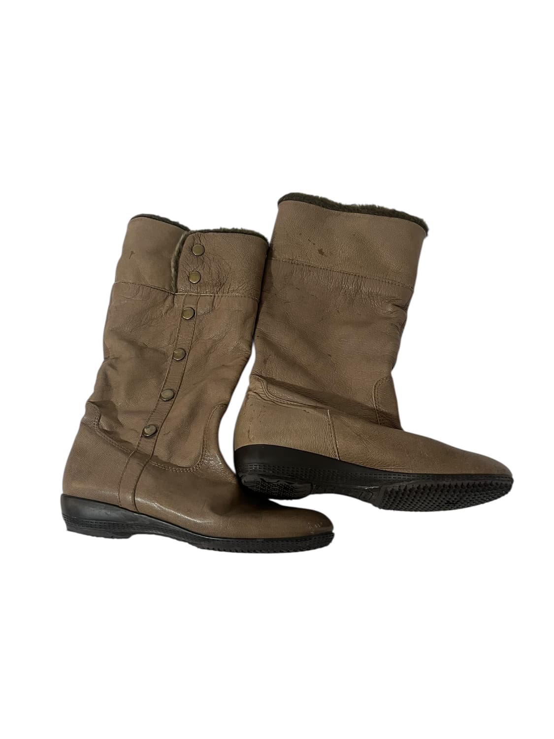 SODA 토프 버튼 디테일 미들부츠 230  상품이미지1