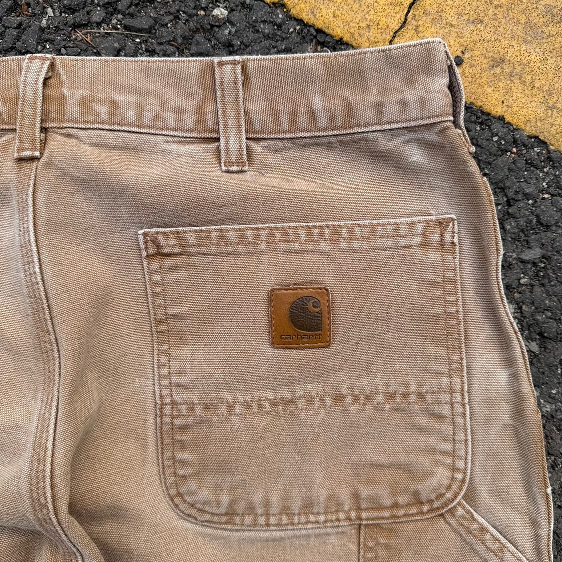 OG 빈티지 칼하트 B11 BRN 싱글니 카펜터 팬츠 상품이미지9