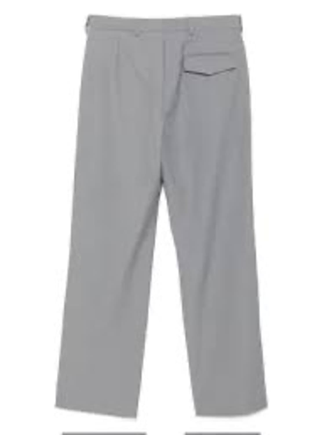 Rier waxed popeline trousers gray L 상품이미지1