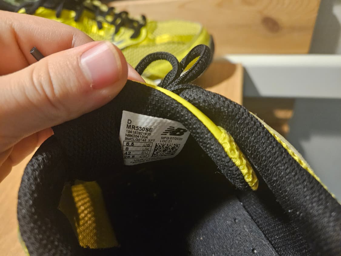 뉴발란스 530 옐로우 265 운동화 급처!! 상품이미지5