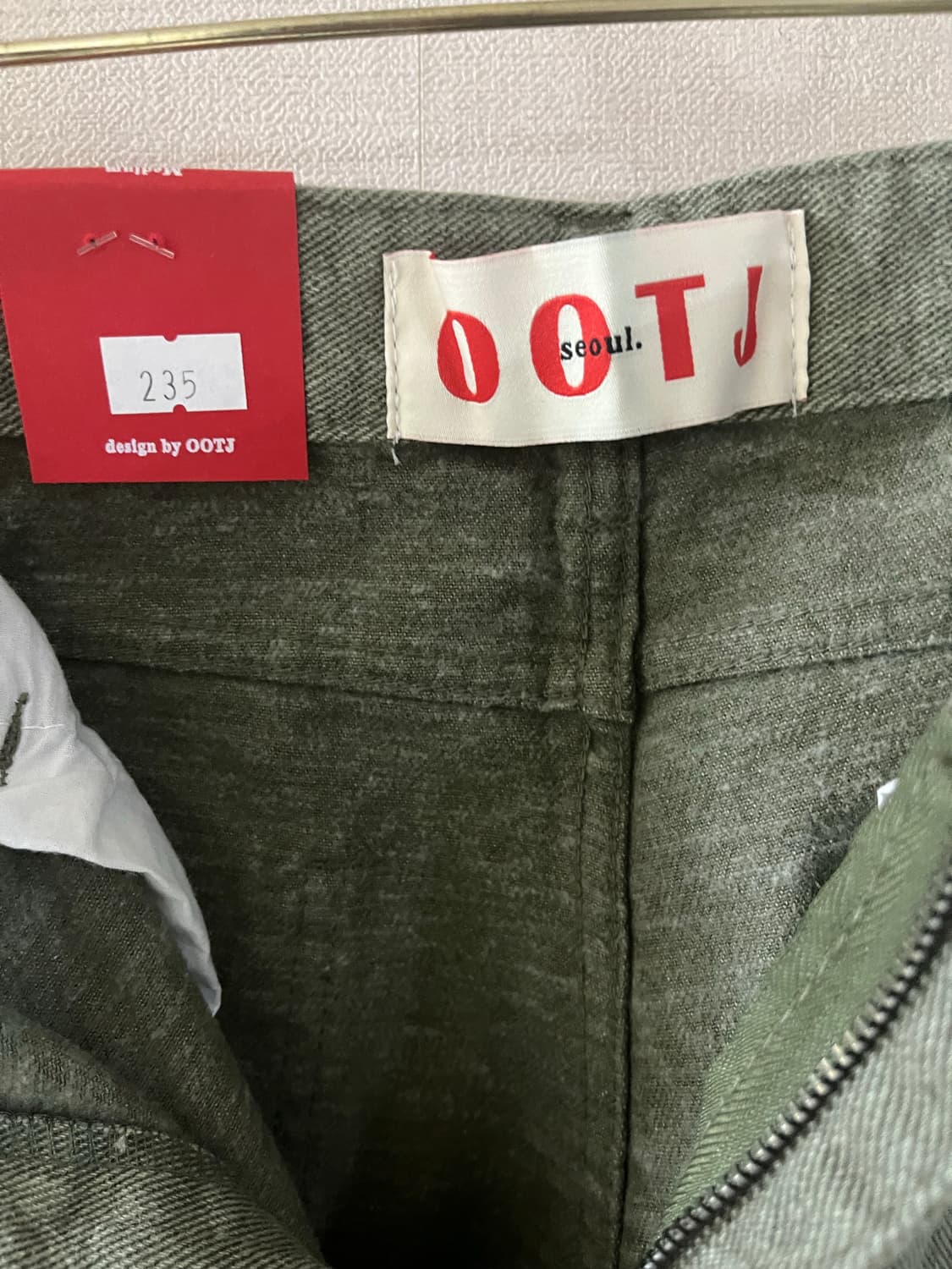 OOTJ카키기모팬츠(M) 상품이미지2