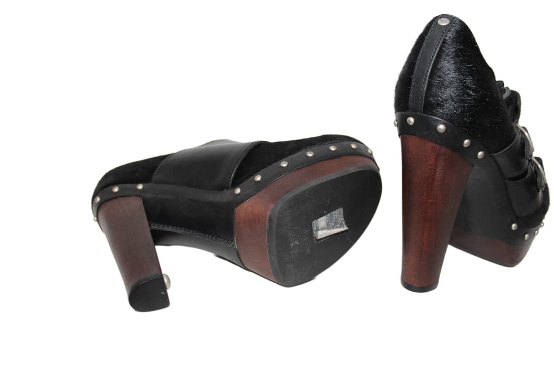 UGG 어그 포니헤어 청키 힐 슈즈 상품이미지8