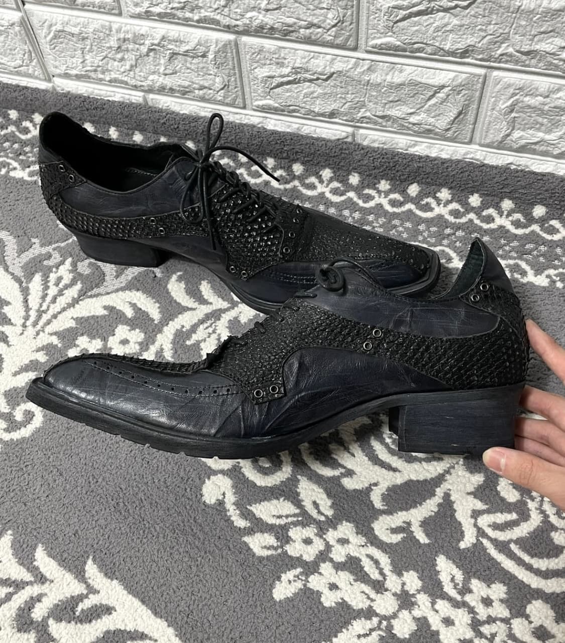 boredom 00's 레더 구두 상품이미지3