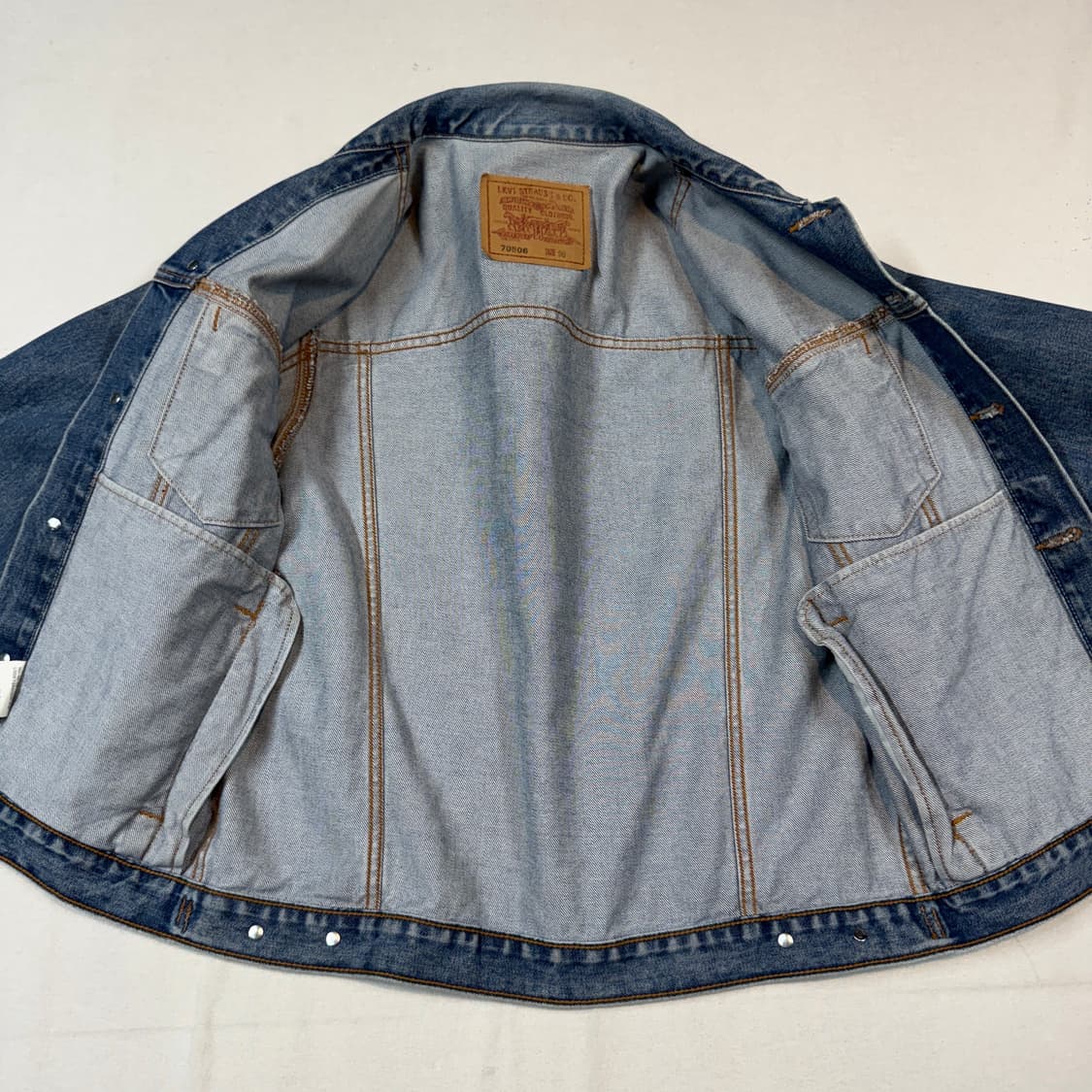 S) 리바이스 3세대 청 데님 자켓 상품이미지5
