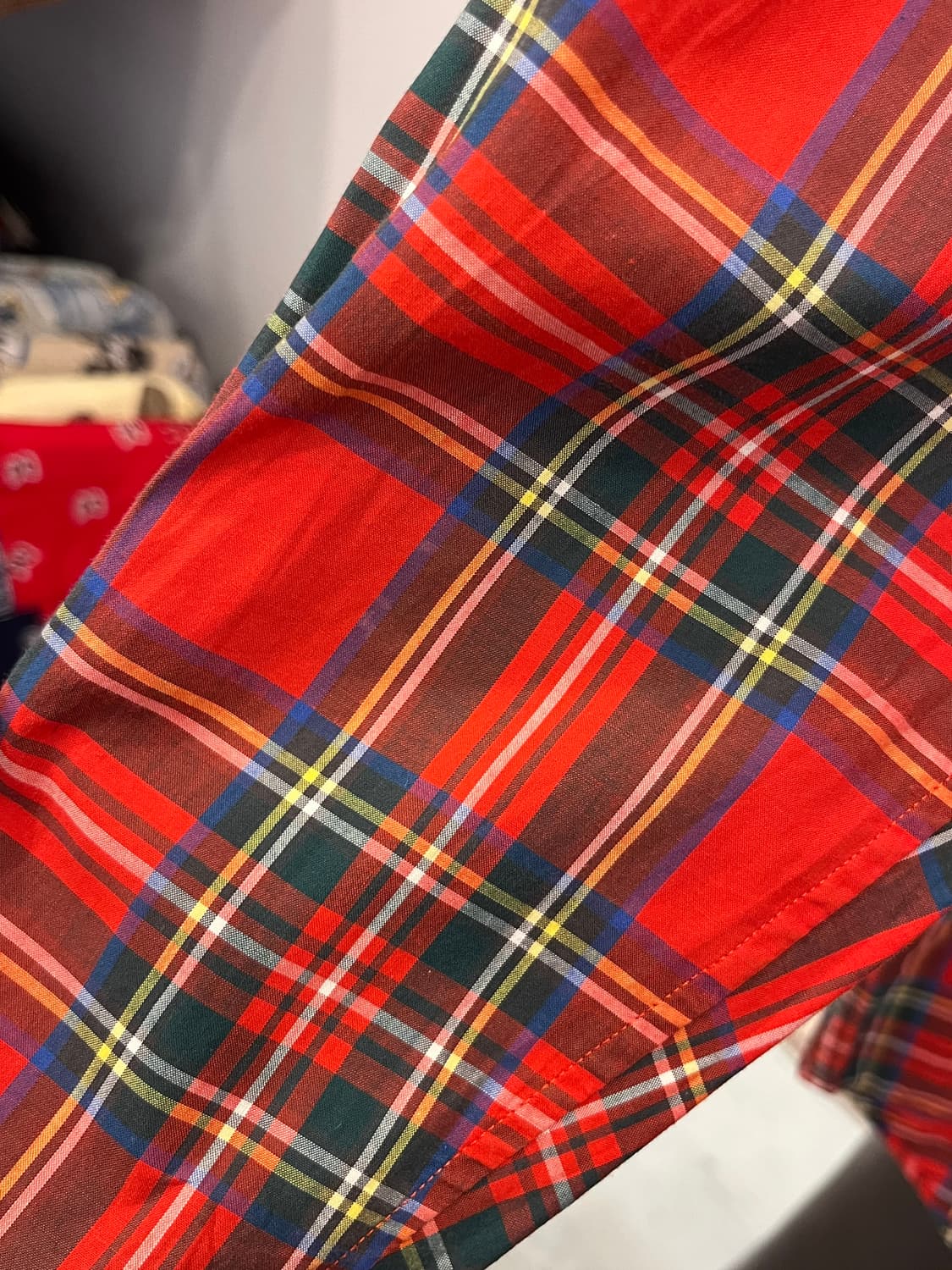 Polo ralph lauren 폴로 랄프로렌 자수 체크 셔츠 상품이미지7