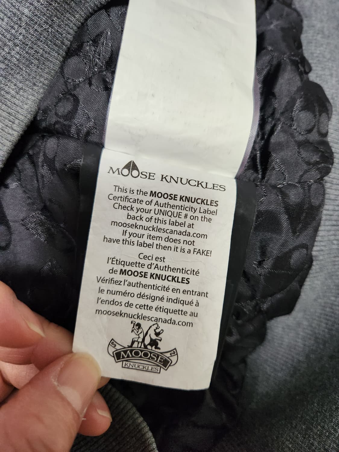 정품 무스너클 버니 후드집업S/P 상품이미지7