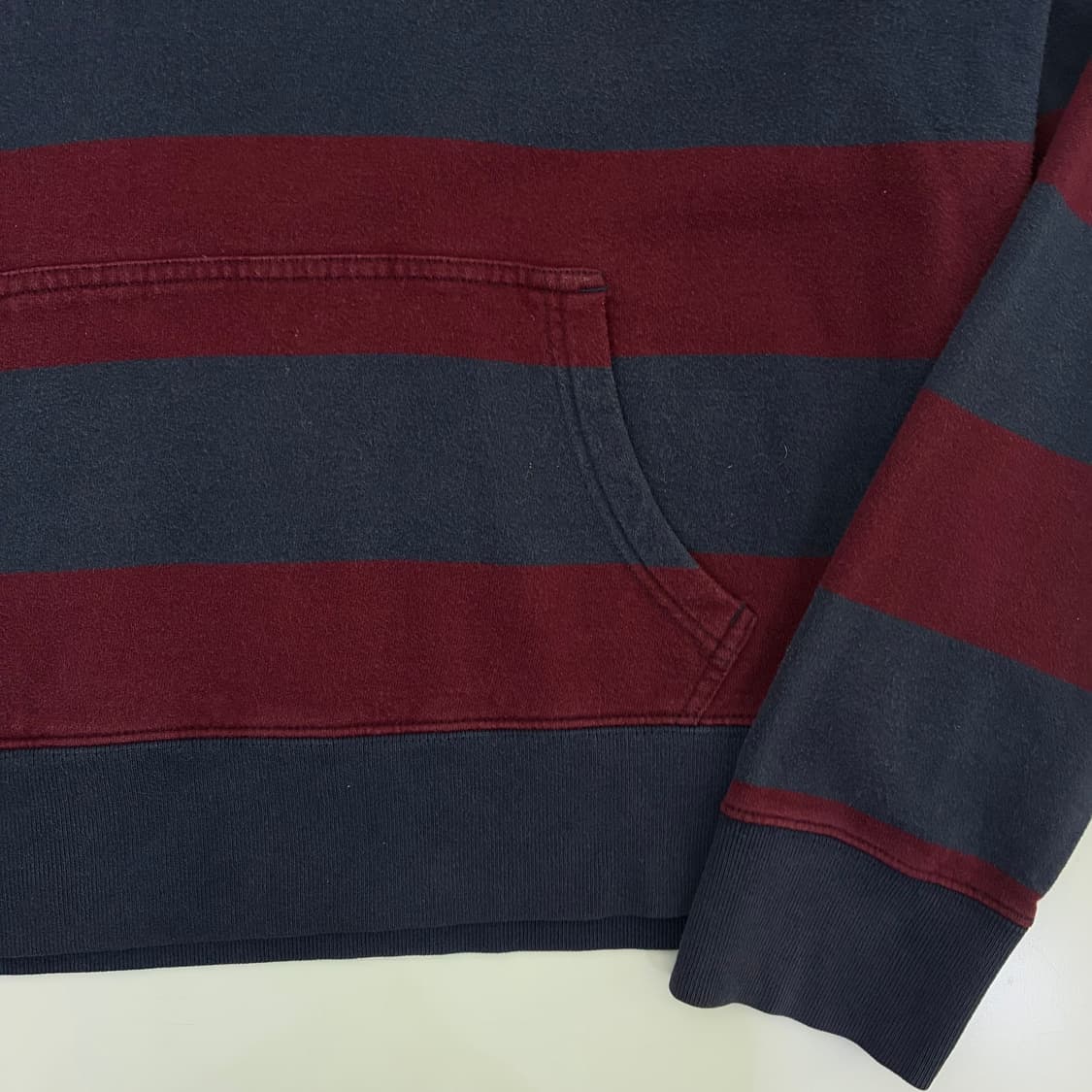 Polo  폴로 랄프로렌 자수 00,s 스트라이프 럭비 후드티  상품이미지4