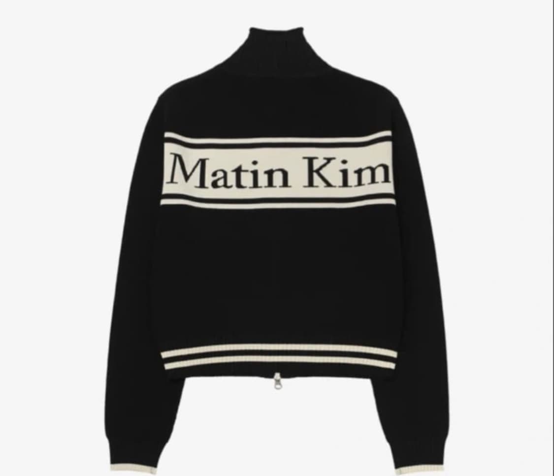 마뗑킴 니트집업 s 상품이미지1