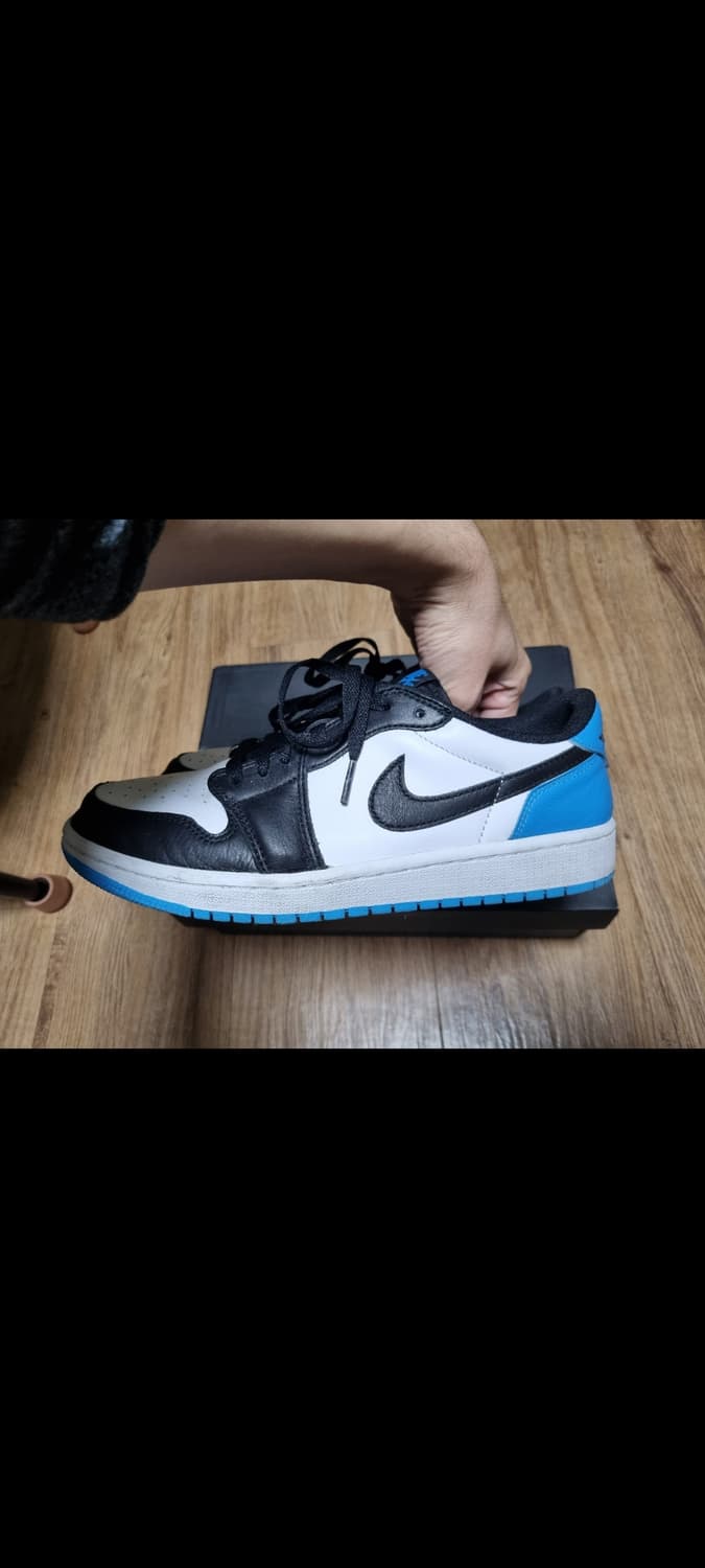 나이키 조던 로우 블랙앤다크파우더 270 상품이미지5