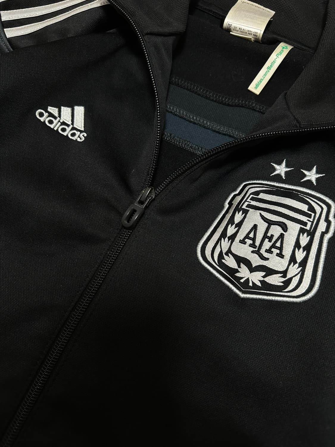 아디다스 아르헨티나 블랙 트랙탑 져지 상품이미지4