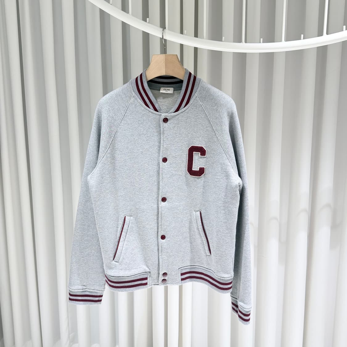 L / 셀린느 테디 컬리지 테디 그레이 바시티 상품이미지2