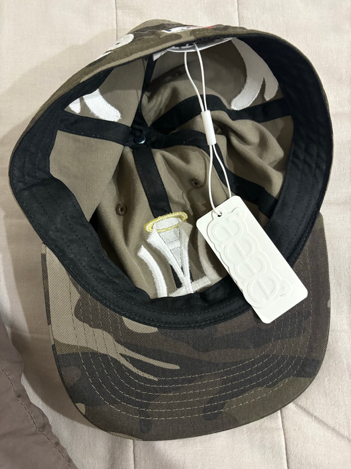 AEAE ) AE SYMBOL ANGEL WING CAP [CAMO] 상품이미지3