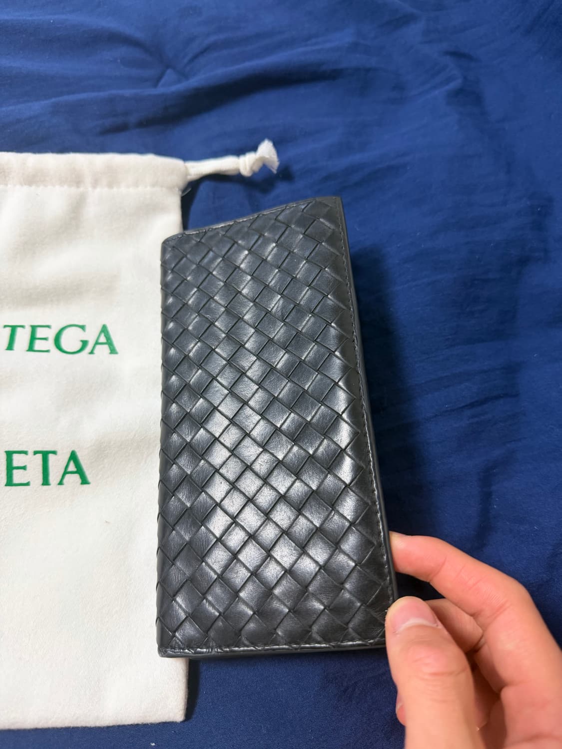 보테가 베네타 블랙 장지갑 상품이미지2