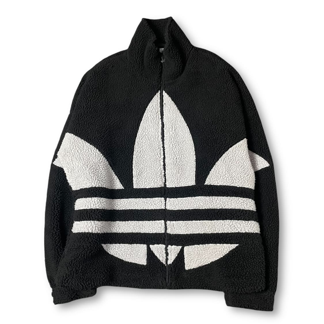 아디다스 빅로고 쉐르파 뽀글이 플리스 자켓 상품이미지1