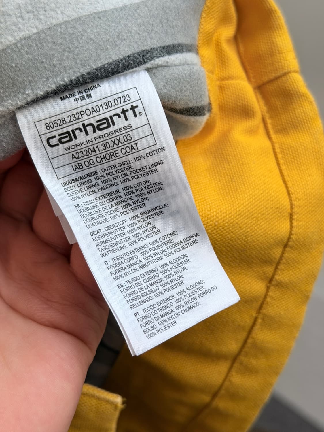 칼하트 아이앱 스튜디오 초어 코트  상품이미지10