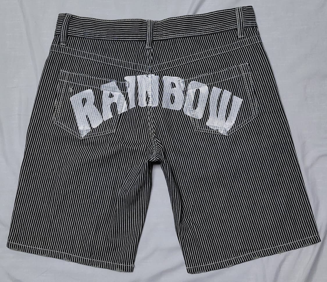 [27-28] DAILY TOPICS 히코리 스트라이프 워크웨어 반바지 상품이미지7