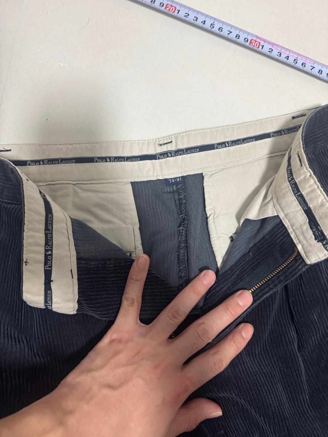 폴로 네이비 코듀로이 팬츠 상품이미지5