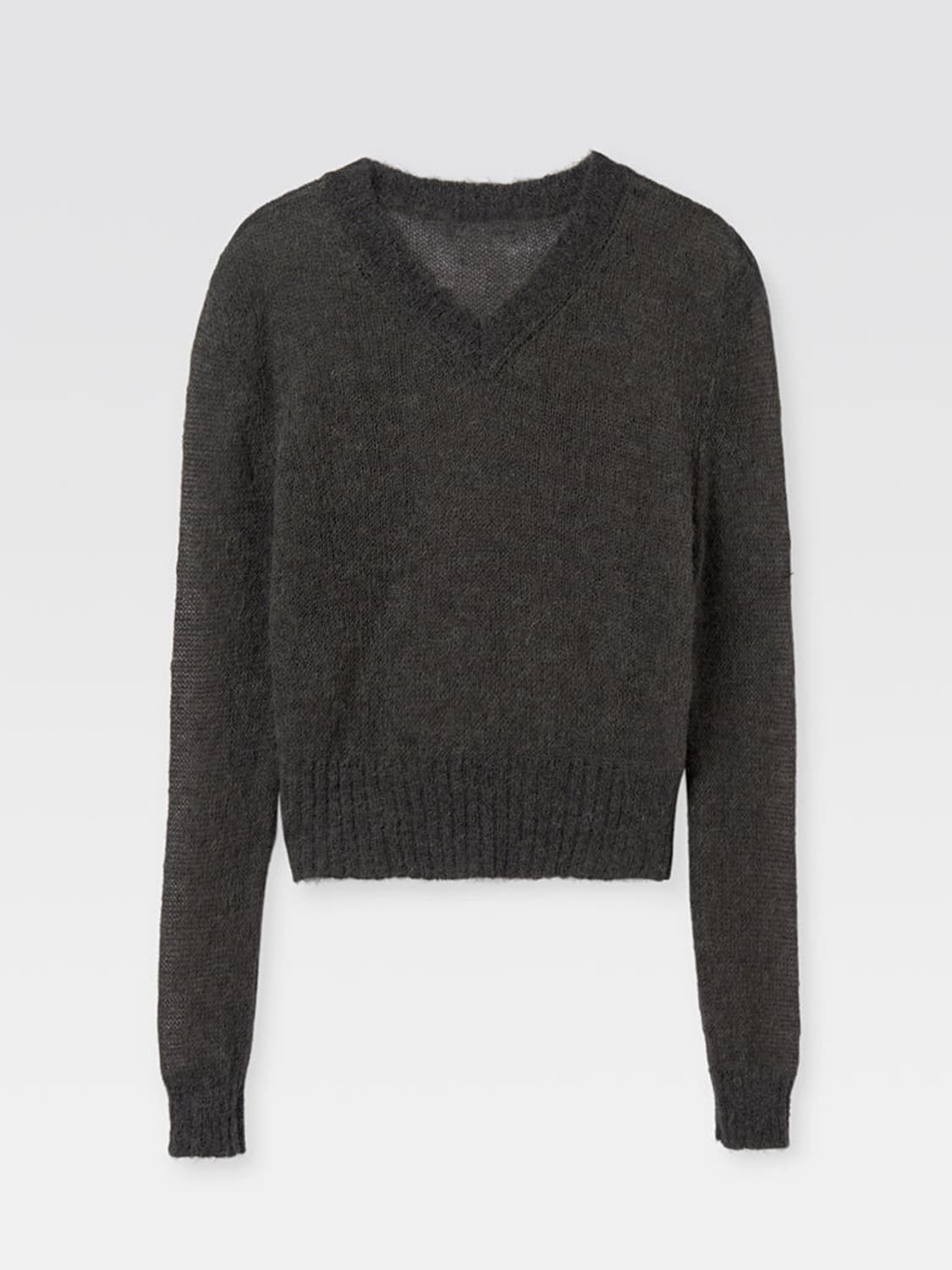 [M]기마구아스 Mum 모헤어 니트/다크 그레이 상품이미지6