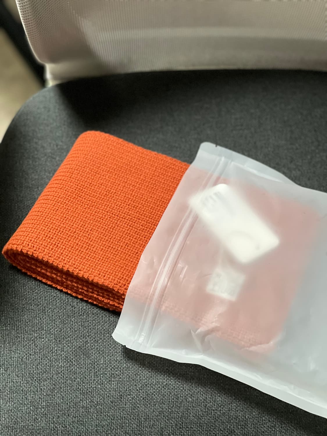 (새제품) 홀리선 오렌지 머플러 상품이미지2