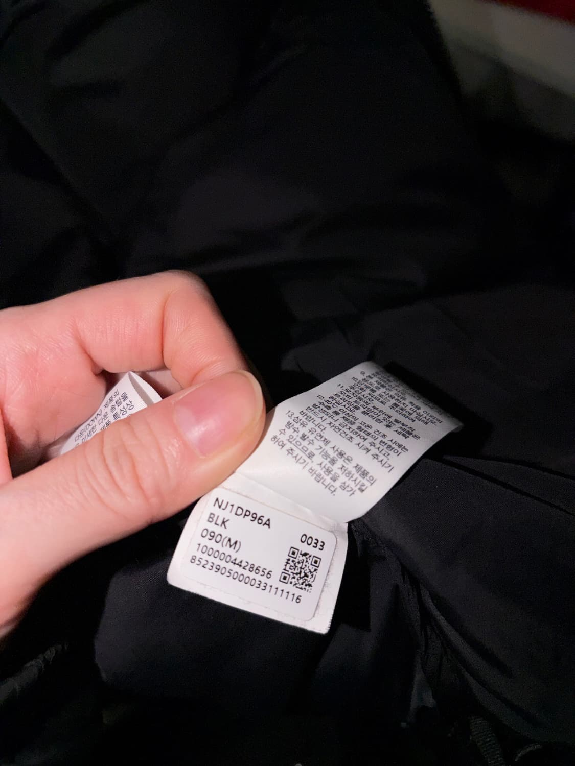 (W) 노스페이스 눕시 숏 자켓 블랙 M사이즈 1-2회 착용 새상품 퀄리 상품이미지7