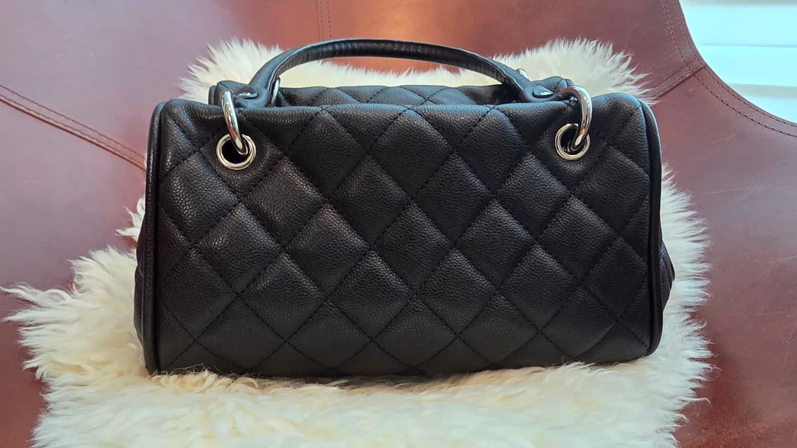 (미사용 새상품) 샤넬 타임리스 CC 캐비어 보스턴백 상품이미지4