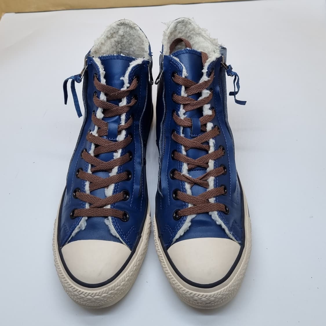 컨버스 척테일러 레더 안감털집업 하이탑270. 상품이미지2