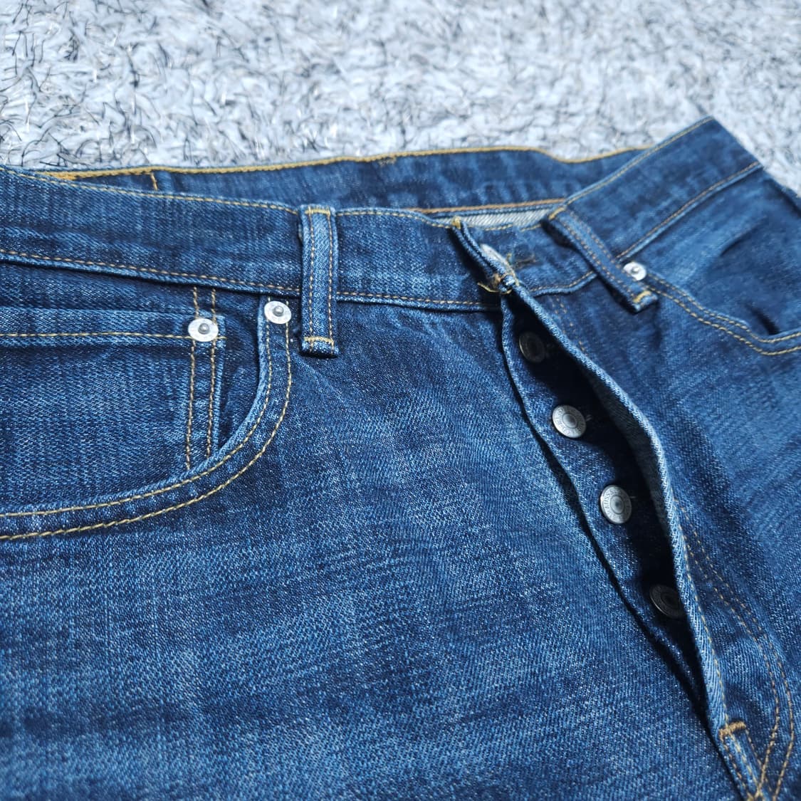 리바이스501) 32/32 남자 데님팬츠 일자청바지 / 왕눈이샵 상품이미지3
