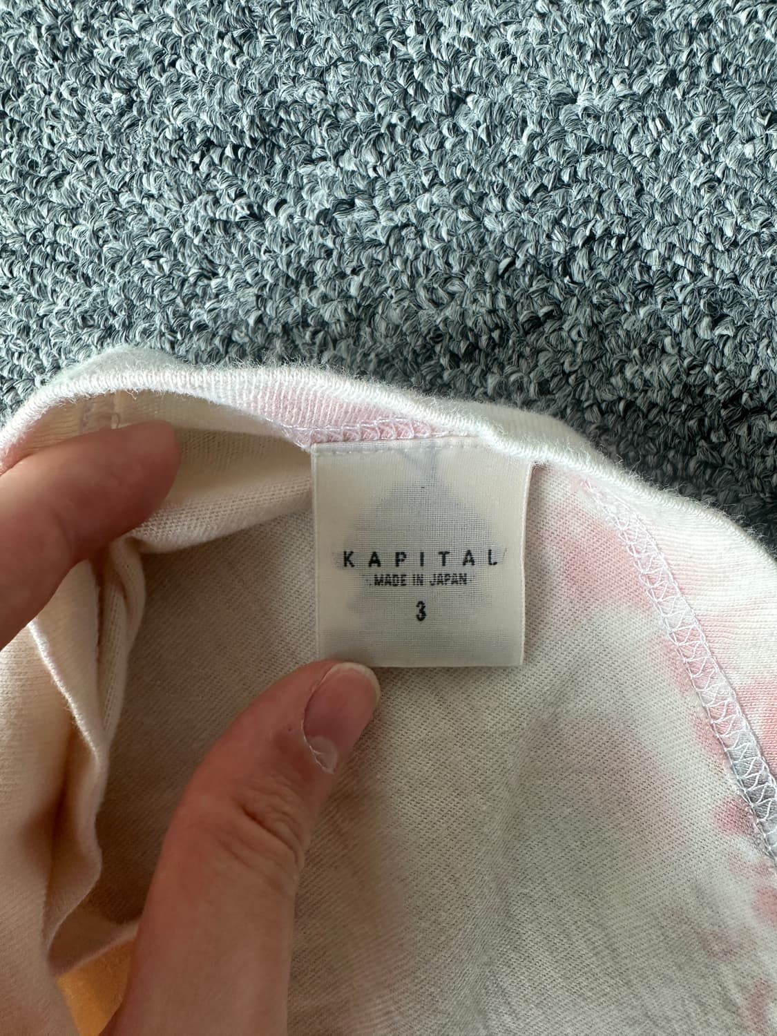 [3] 캐피탈 타이다이 스마일 롱슬리브 상품이미지3