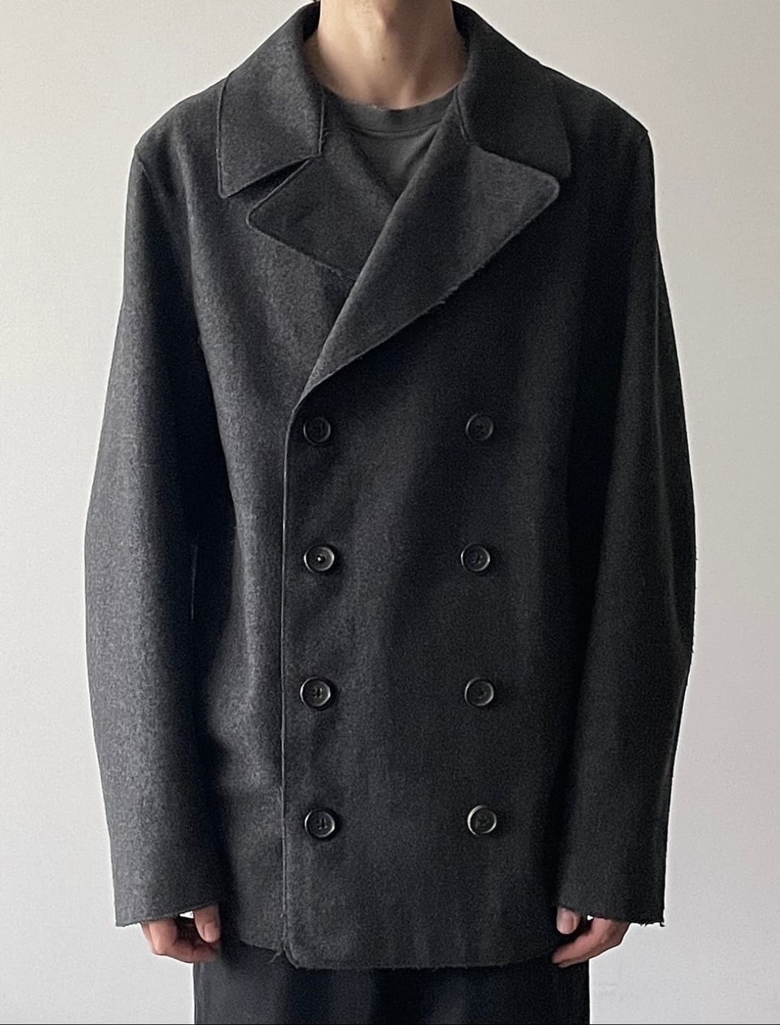 질샌더 00s 버진울 피코트 상품이미지9