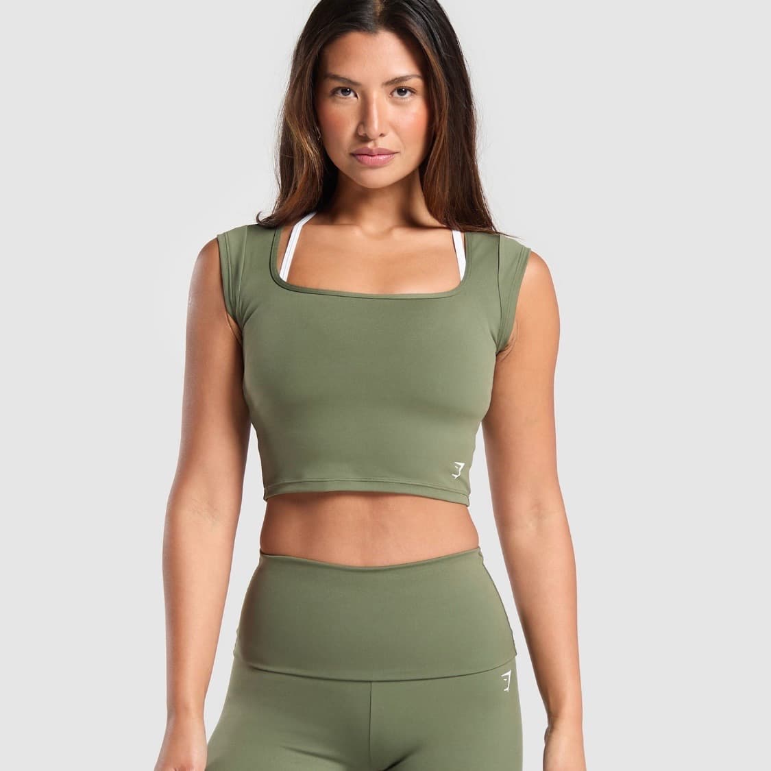 짐샤크 gymshark 크롭 슬리브 (새상품,xxs) 상품이미지2