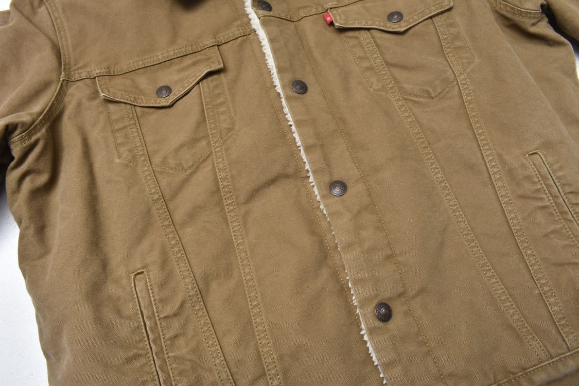 00S 리바이스 쉐르파 양털 트러커 자켓 XL N0832 상품이미지6