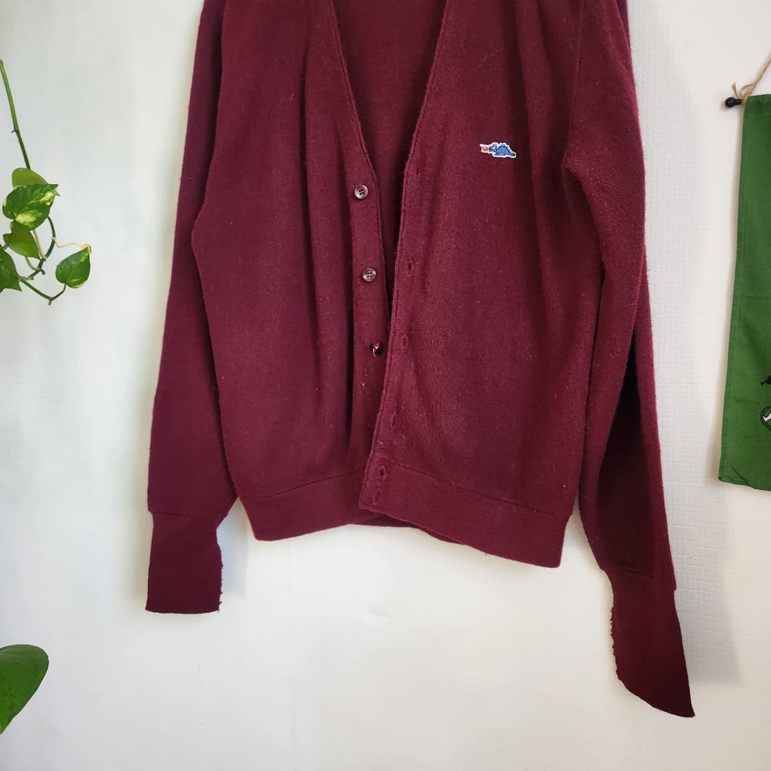 80's 시어즈 브라긴 드래곤 오올론 가디건(USAmade) 상품이미지4