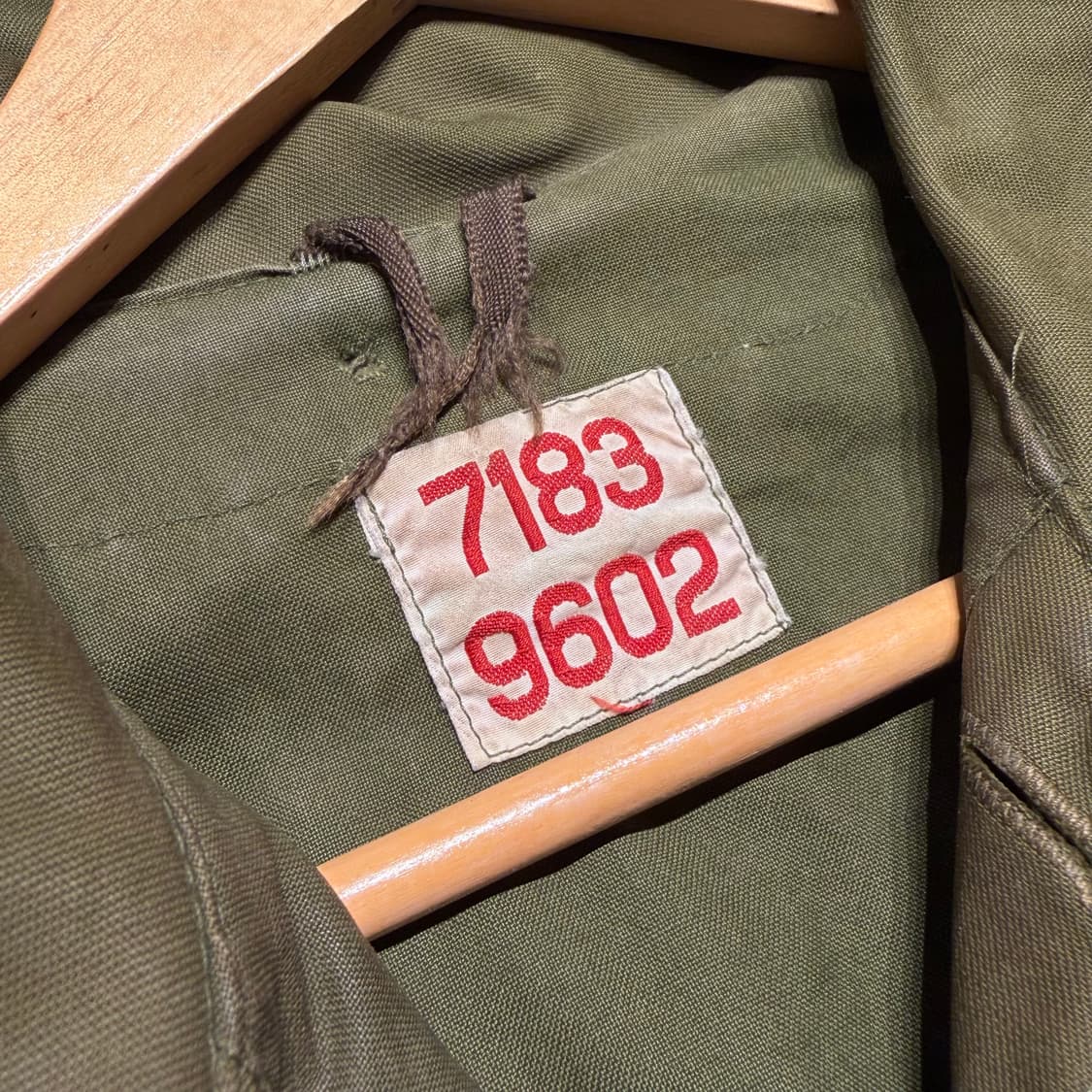 덴마크군 오리지널 70s 필드 자켓 L 상품이미지4