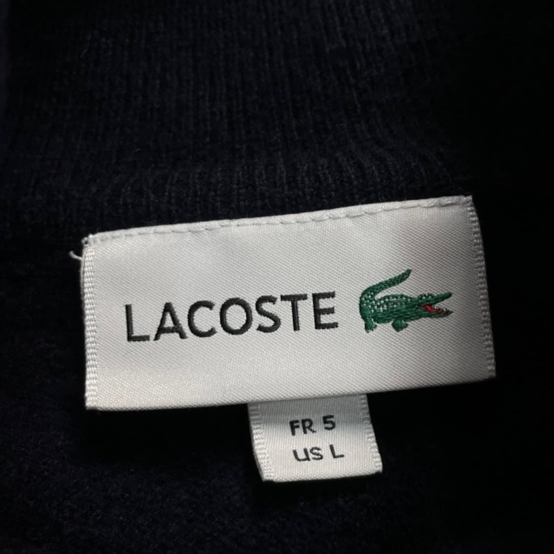 100 라코스테 반집업 니트 상품이미지3