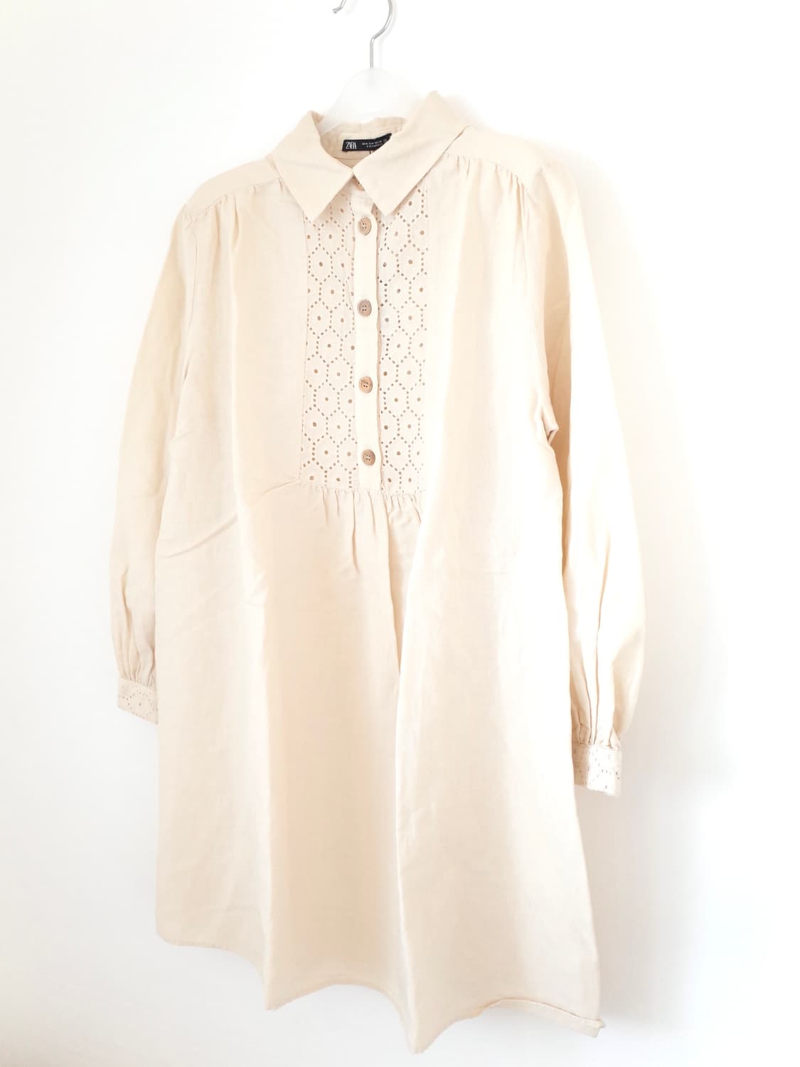 [택O새상품] 자라 카라 펀칭 원피스 상품이미지1