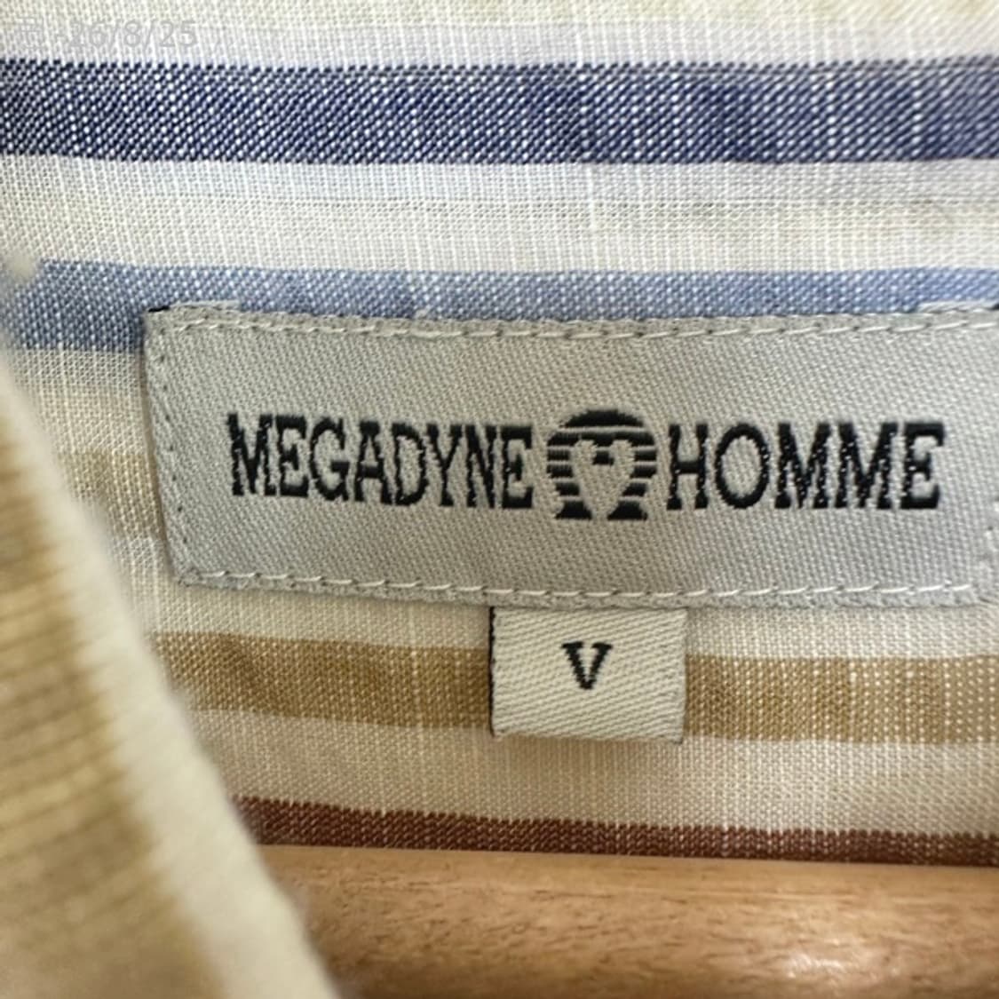 MEGADYNE HOMME 남자 반팔 셔츠 남방 (실측120) 상품이미지5