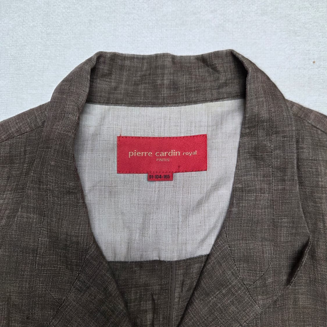 Pierre Cardin 피에르 가르뎅 로얄 아메카지 모리걸 린넨 자켓 상품이미지3