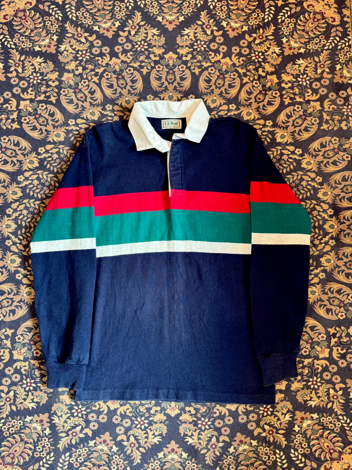 엘엘빈 러거셔츠 럭비셔츠 made in USA 상품이미지1